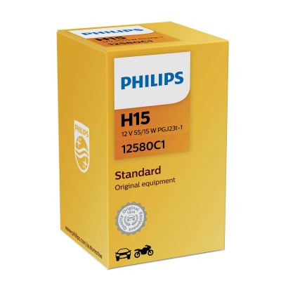 Галогеновая лампа Philips H15 Standard 12580C1